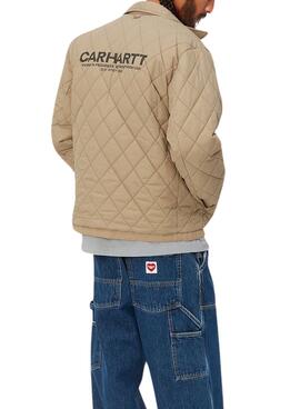 Casaca Carhartt Madera Reversible Camel Homem