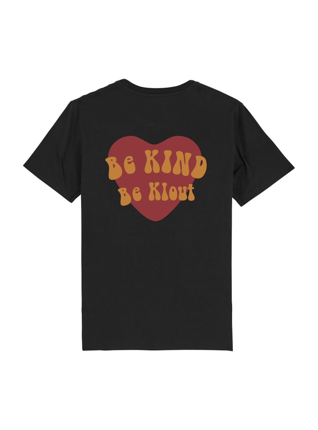 T-Shirt Klout Love Preto Unisex