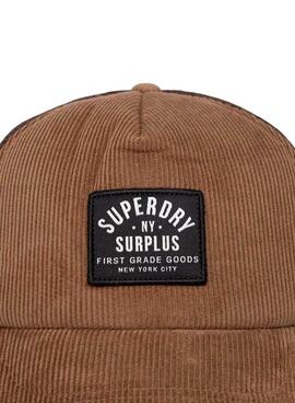 Gorro Superdry Vintage Graphic Marrom para Mulher