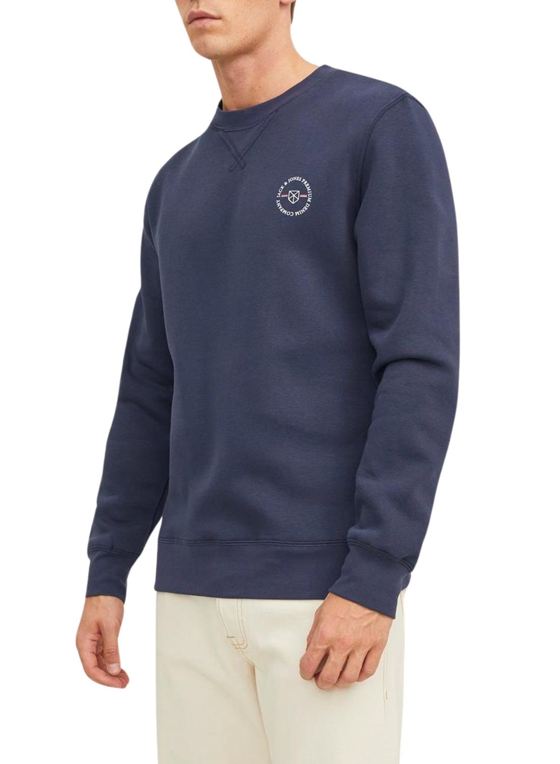 Sweat Jack & Jones Shield Azul Marinho para Homem