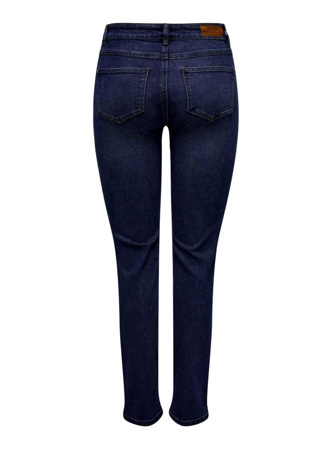 Calças Jeans Only Sui Slim Denim para Mulher