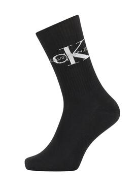 Maias Calvin Klein Feminino Sock Preto Mulher