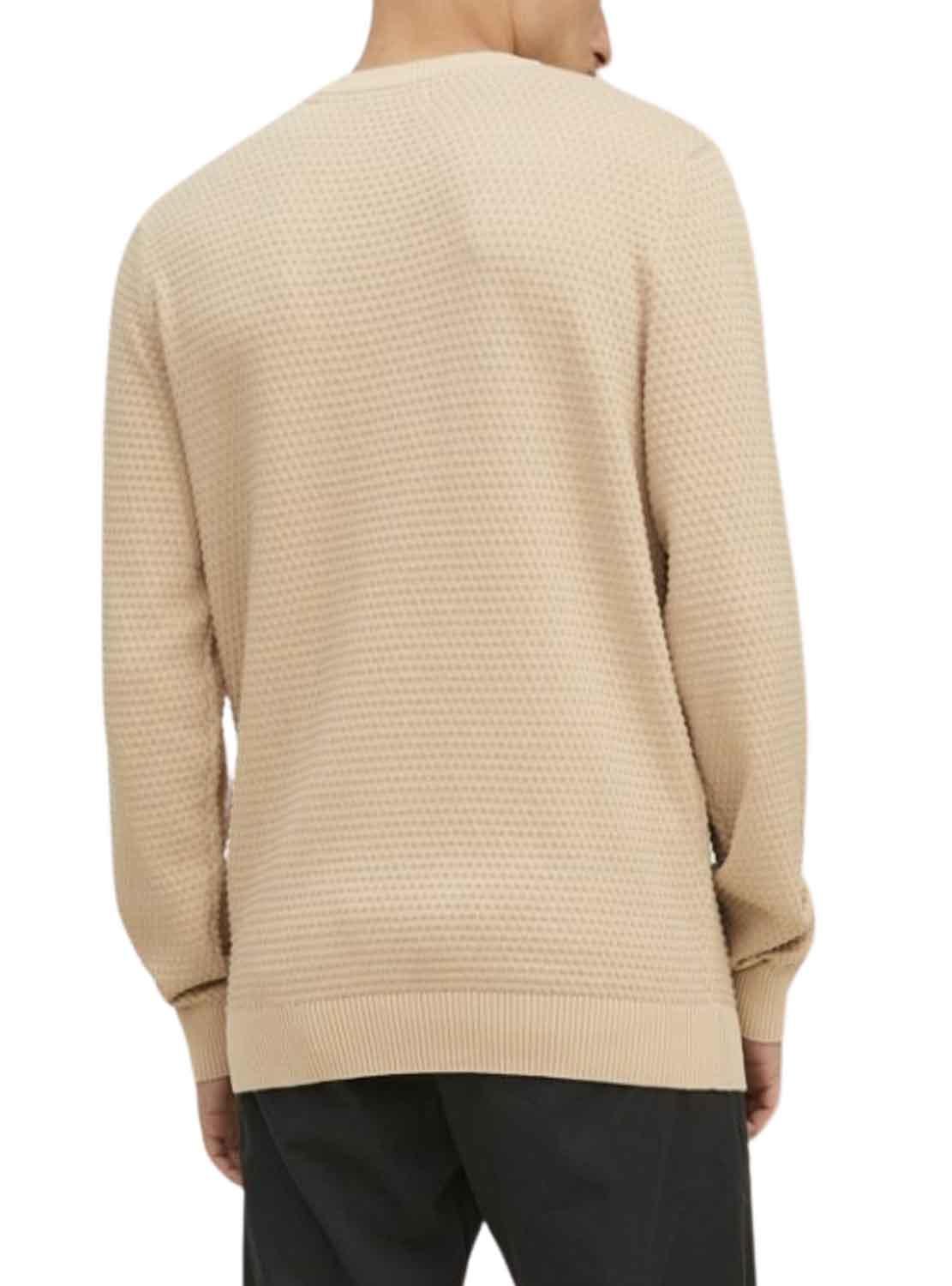 Camisola Jack & Jones Atlas Beige para Homem