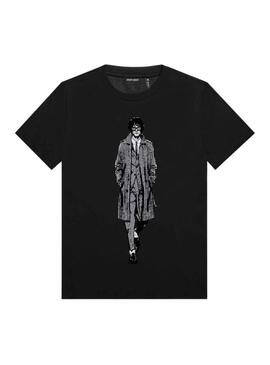 T-Shirt Antony Morato Slim Fit Preto Homem