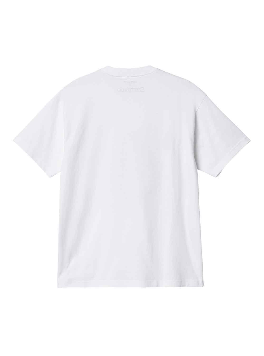 T-Shirt Carhartt Dead Kebab Knock Branco Homem