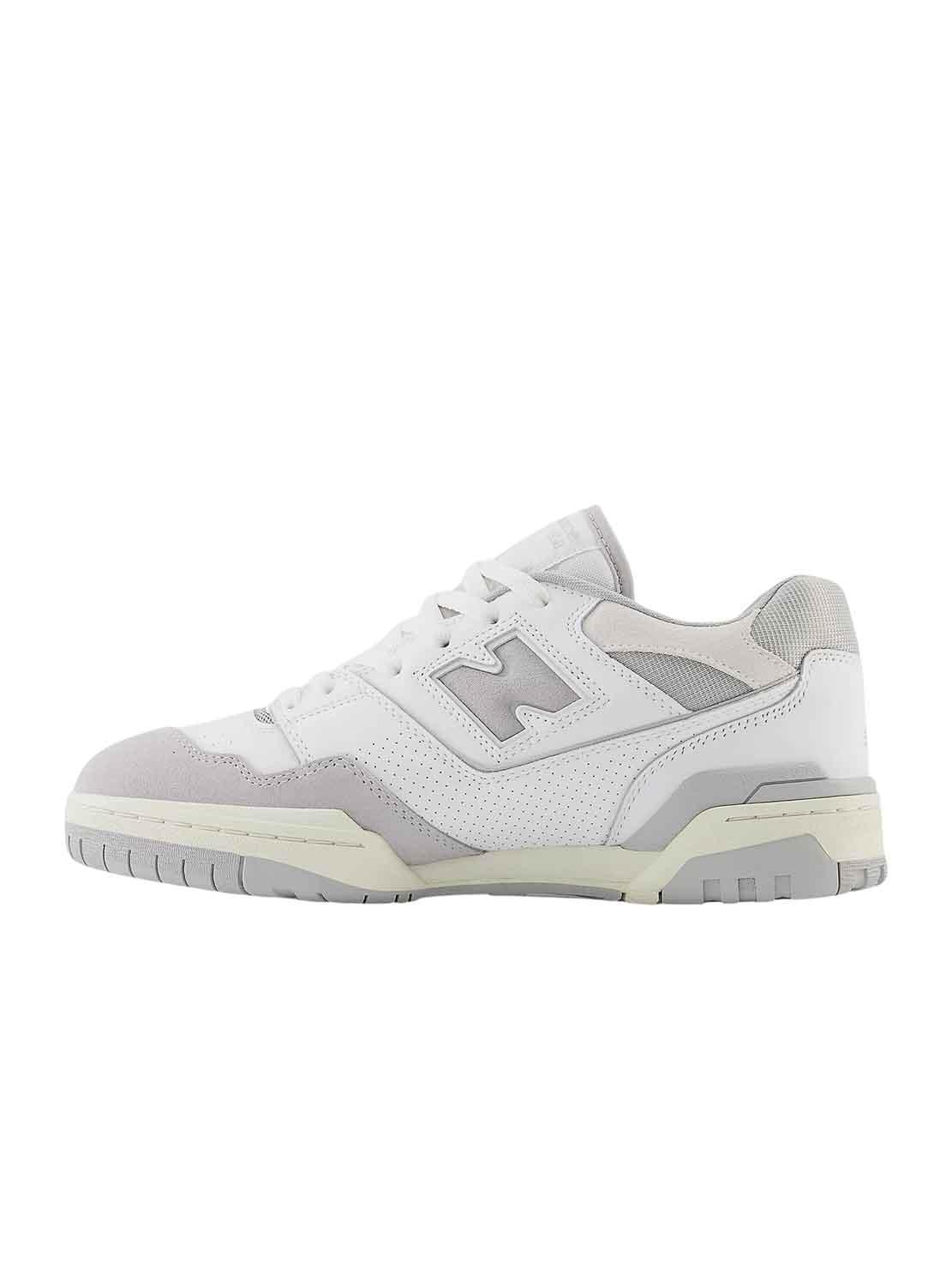 Sapatilhas New Balance BB550 Branco e Cinza