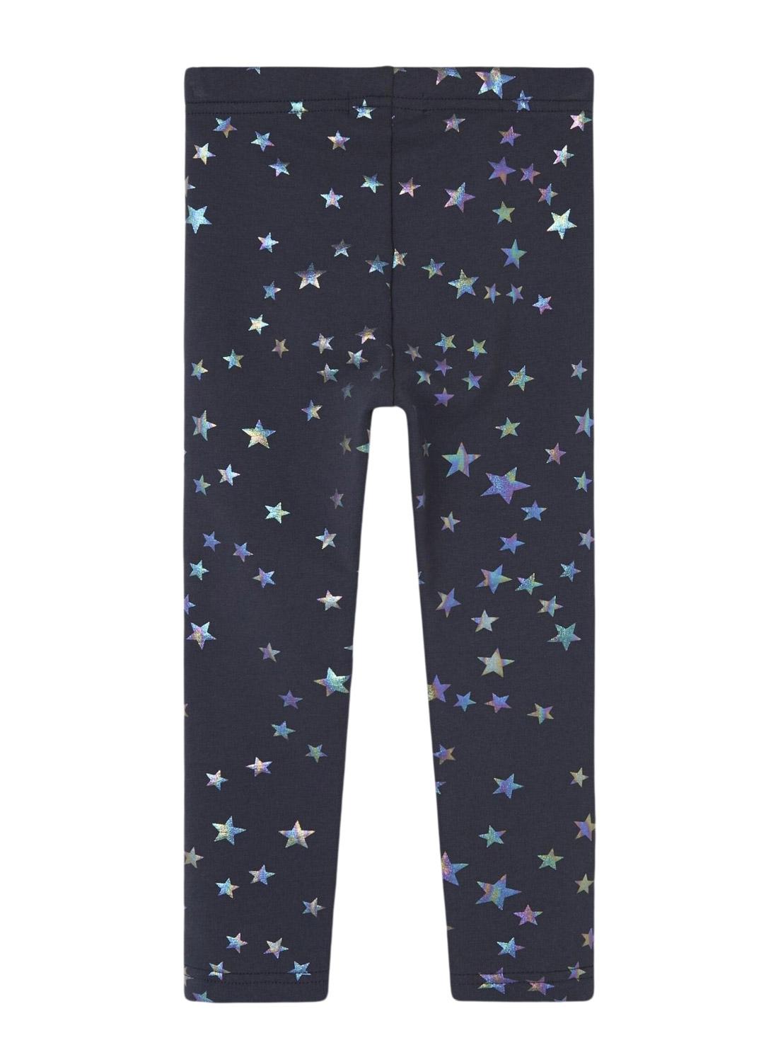 Leggings Name It Frosilia Estrelas Azul Marinho Menina