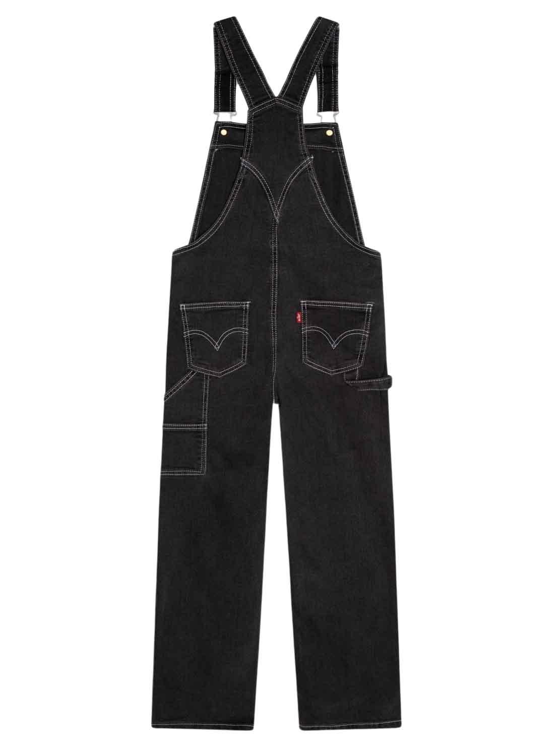 Jumpsuit Levis Shoecut Carpenter Preto para Menina