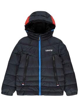 Casaca Levis Sherpa Lined Preto para Menino