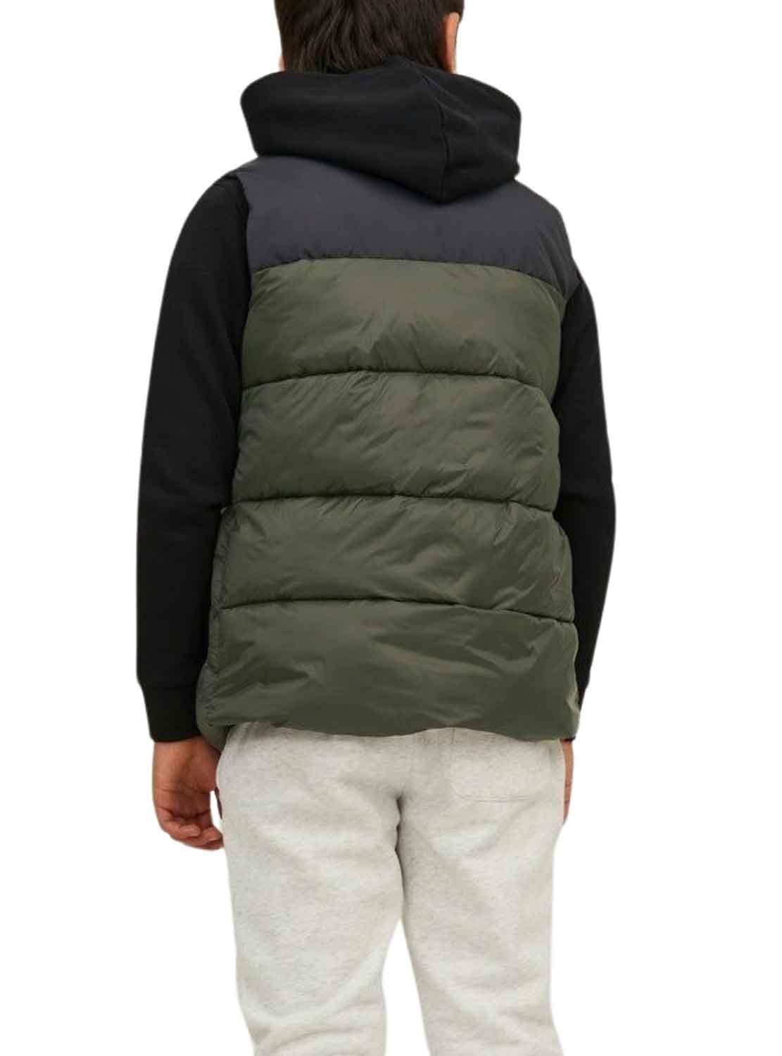 Casaca Jack & Jones Corpo Toby Verde para Menino