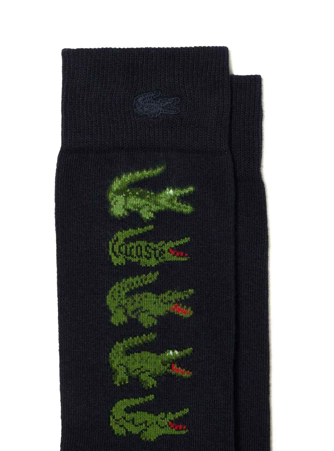 Maias Lacoste Chaussettes Azul Marinho para Mulher