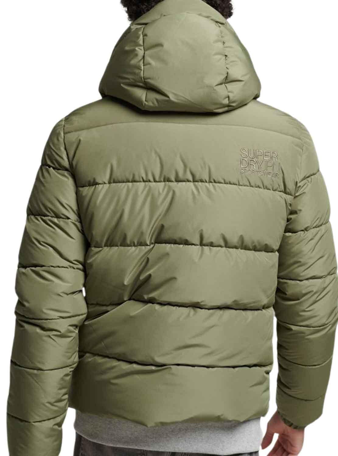 Casaco Superdry Sports Puffer Verde para Homem