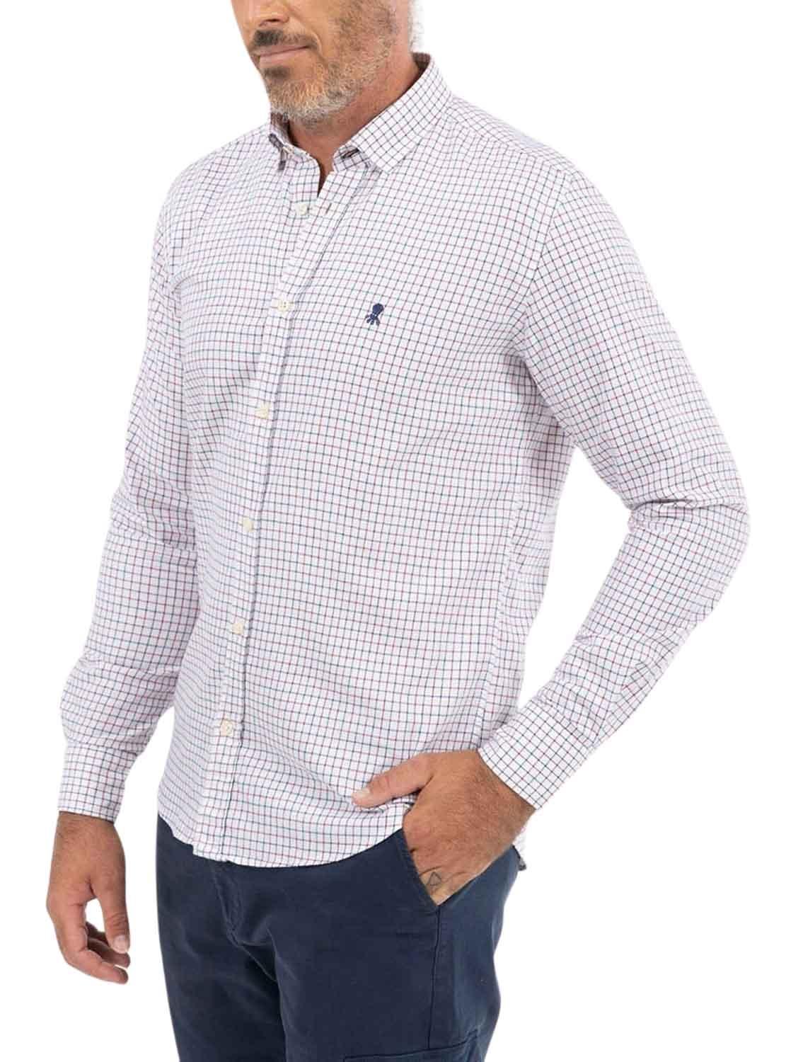 Camisa El Pulpo Caobá Branco Frames para Homem