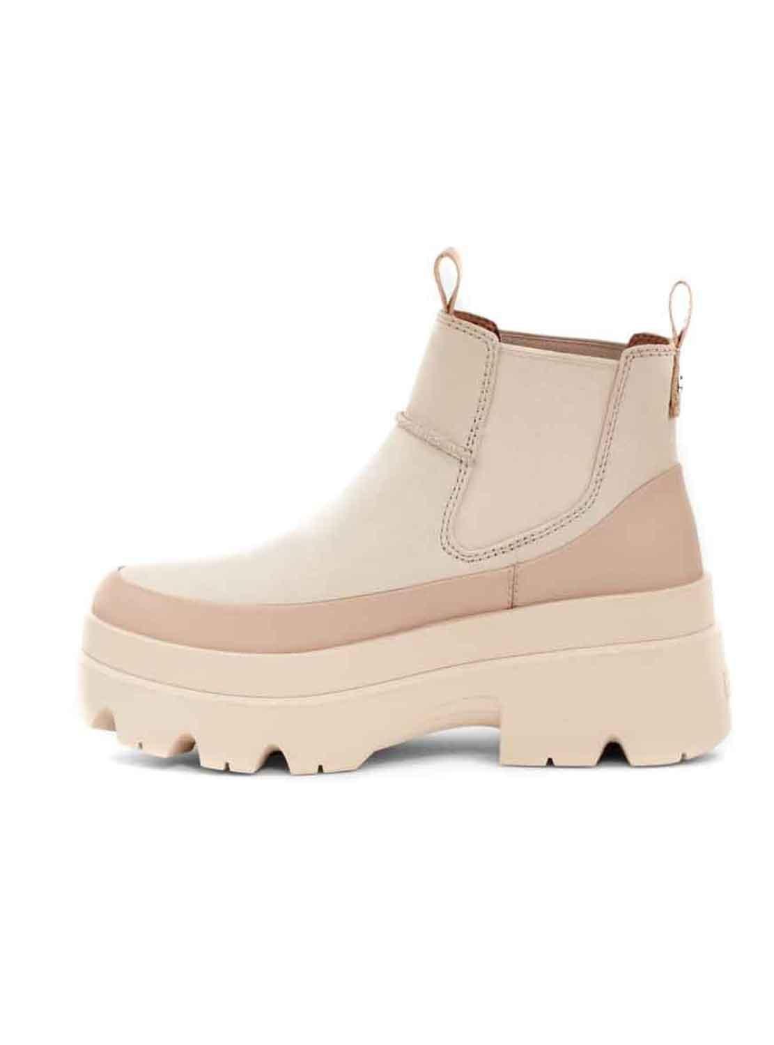 Botas UGG Chelsea Brisbane Beige para Mulher.