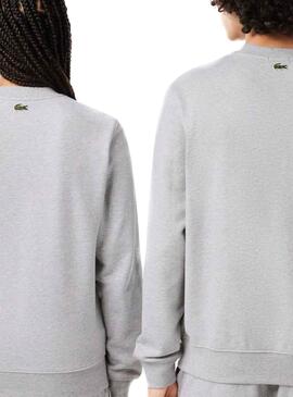 Sweat Lacoste Insignia Cinza para Homem