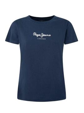 T-Shirt Pepe Jeans Wendys Azul Marinho para Mulher