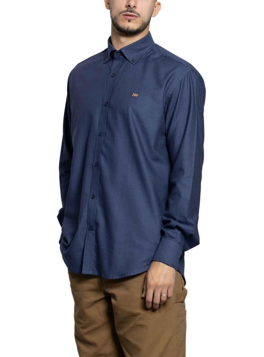 Camisa Klout Indigo Azul para Homem