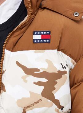 Casaca Tommy Jeans Alaska Camuflagem para Homem