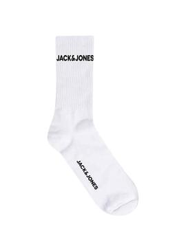 Pack 5 Maias Jack & Jones Logo Branco Menino