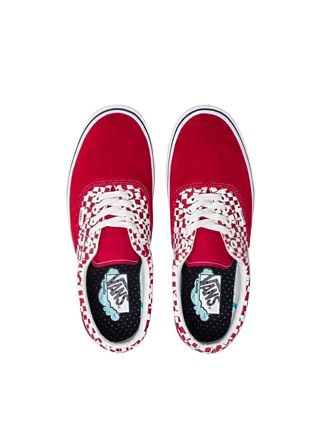 Sapatilhas Vans ComfyCush Era Check Vermelho Homem