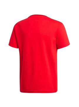 T-Shirt Adidas Trefoil Vermelho
