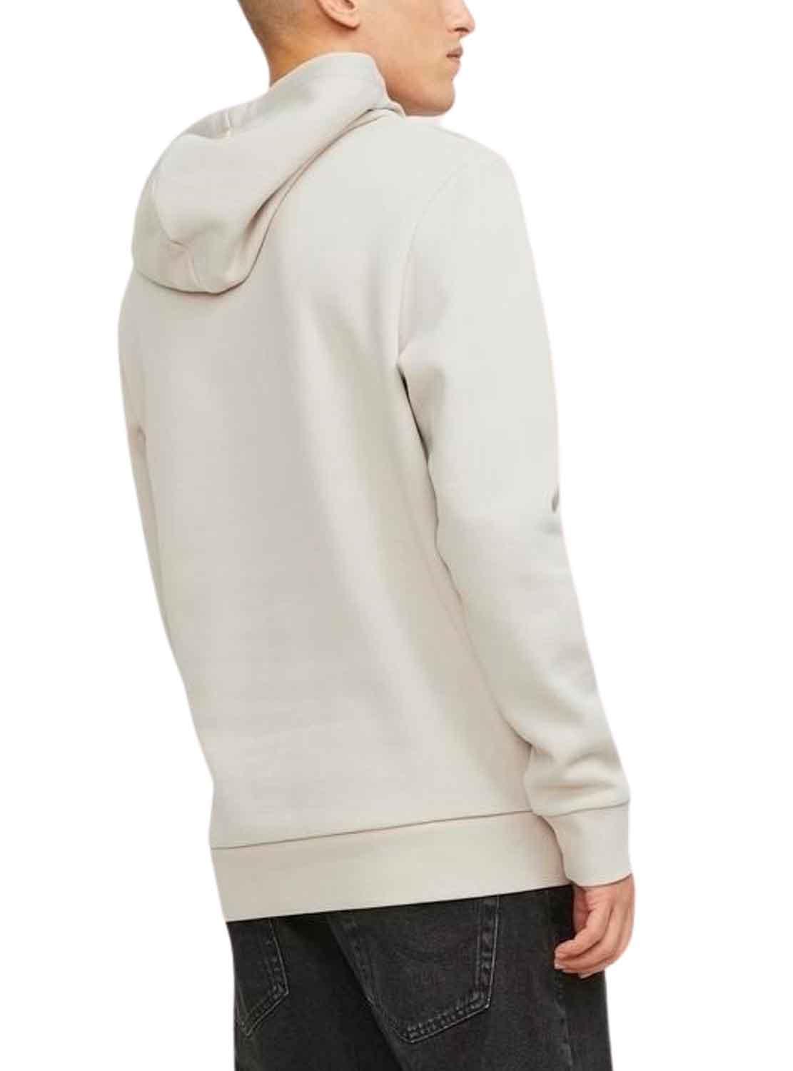 Sweat Jack & Jones Jeff Beige para Homem