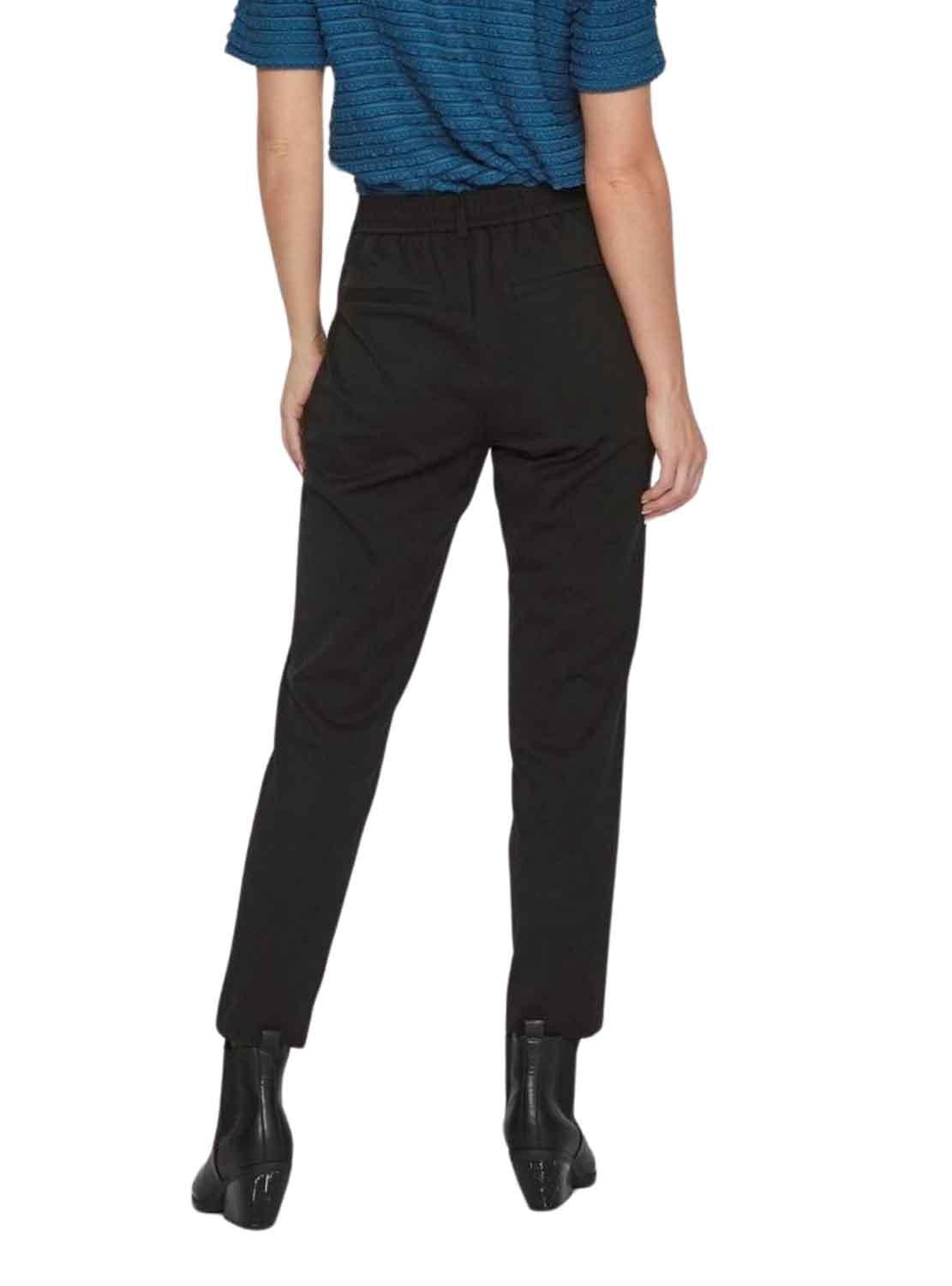 Pantalon Vila Vivarone Preto para Mulher