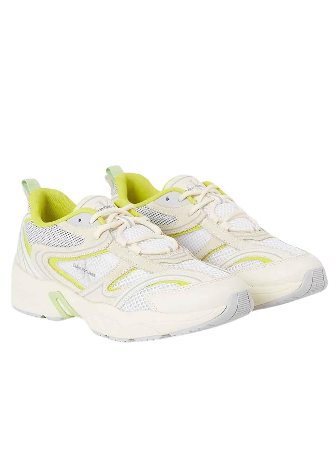 Sapatilhas Calvin Klein Tennis Branco para Mulher