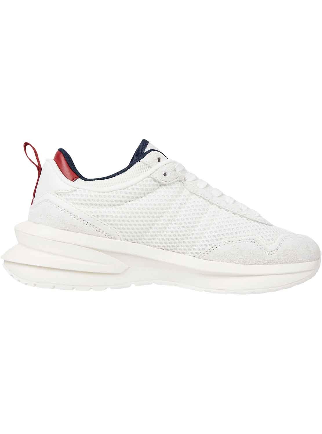 Sapatilhas Tommy Jeans Tecnologia Runner Branco Mulher