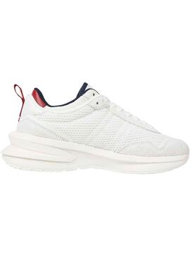 Sapatilhas Tommy Jeans Tecnologia Runner Branco Mulher