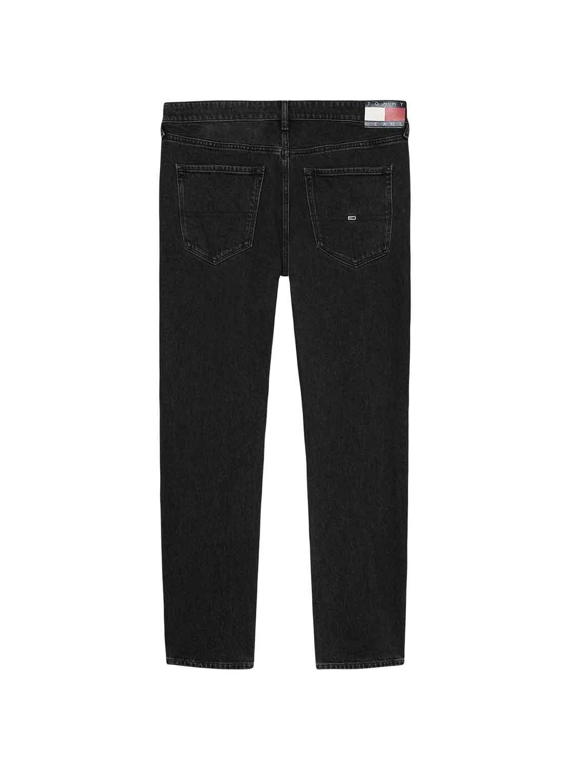 Calças Jeans Tommy Jeans Scanton Preto Homem