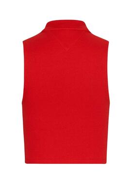 Top Tommy Jeans Archive Vermelho para Mulher