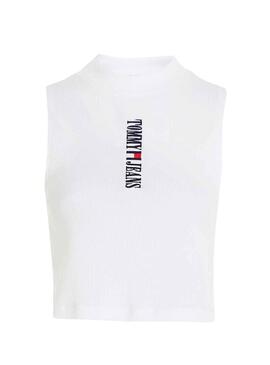 Top Tommy Jeans Archive Branco para Mulher