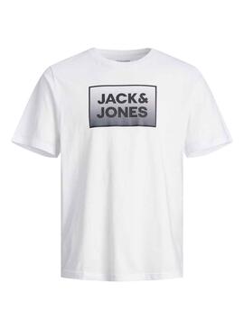 T-Shirt Jack & Jones Aço Branco para Menino