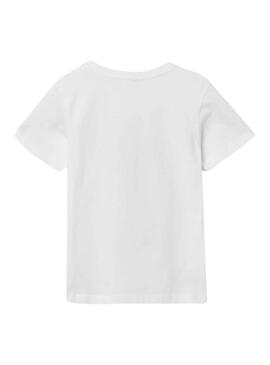 T-Shirt Name It Tavik Branco para Menino