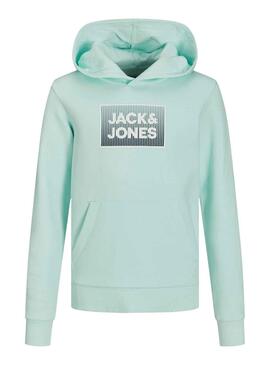 Sweat Jack & Jones Aço Turquoise para Menino