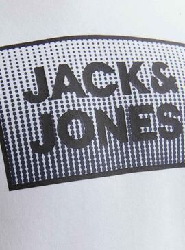 Sweat Jack & Jones Aço Branco para Menino