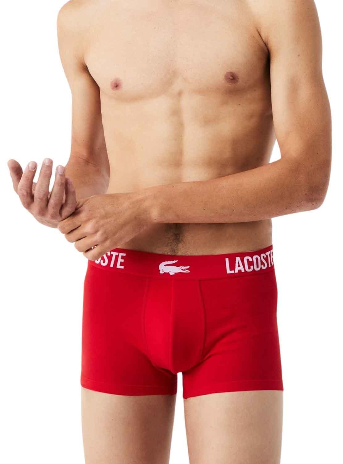 Pack Cuecas Lacoste Boxers para Homem