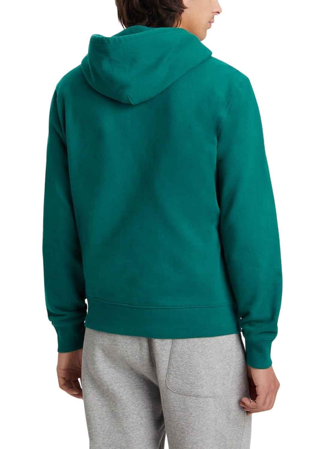 Sweat Levis Hoodie Basic Verde para Homem