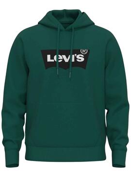 Sweat Levis Hoodie Basic Verde para Homem