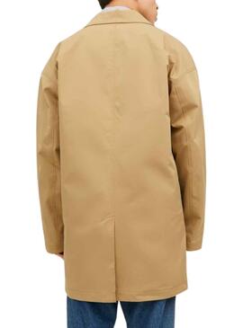 Trench coat Jack & Jones Vinco Mac Beige Homem