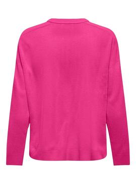 Camisola Only Sunny Loose Rosa para Mulher