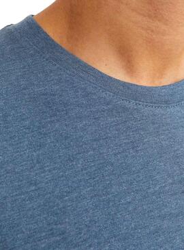 T-Shirt Jack & Jones Paulos Azul para Homem