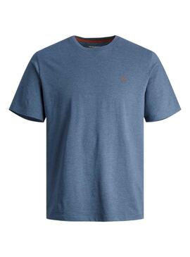 T-Shirt Jack & Jones Paulos Azul para Homem