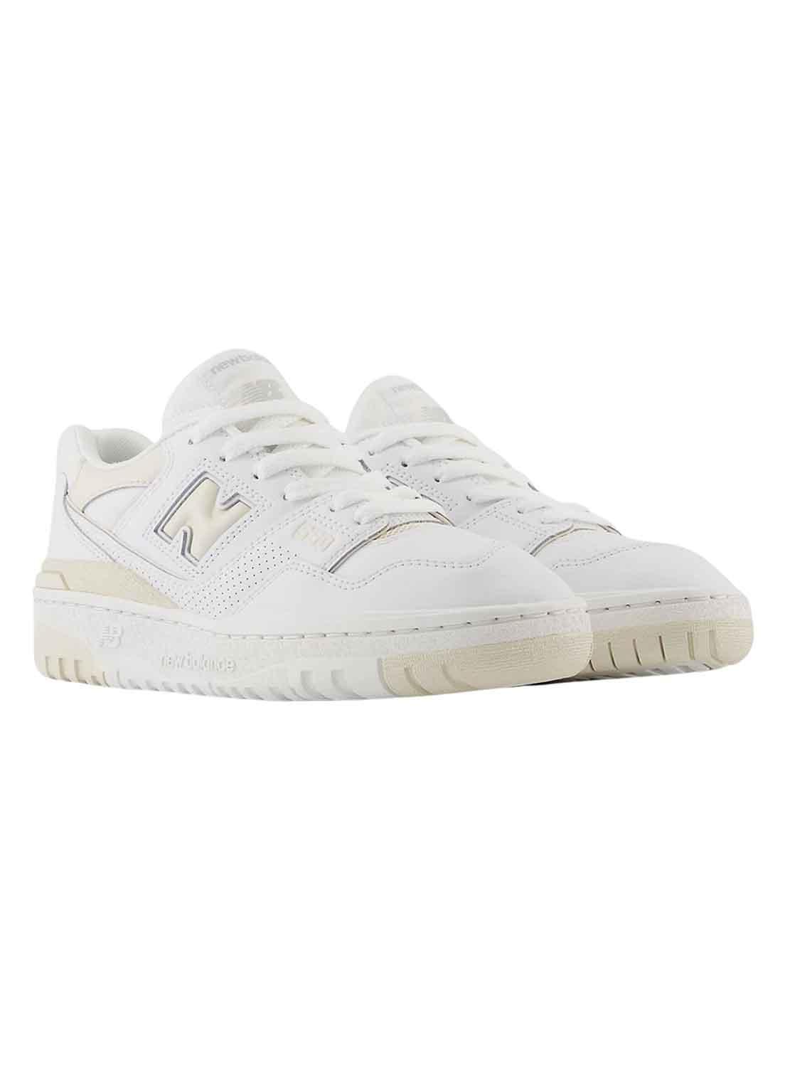 Tênis New Balance 550 Branco Bege para Crianças