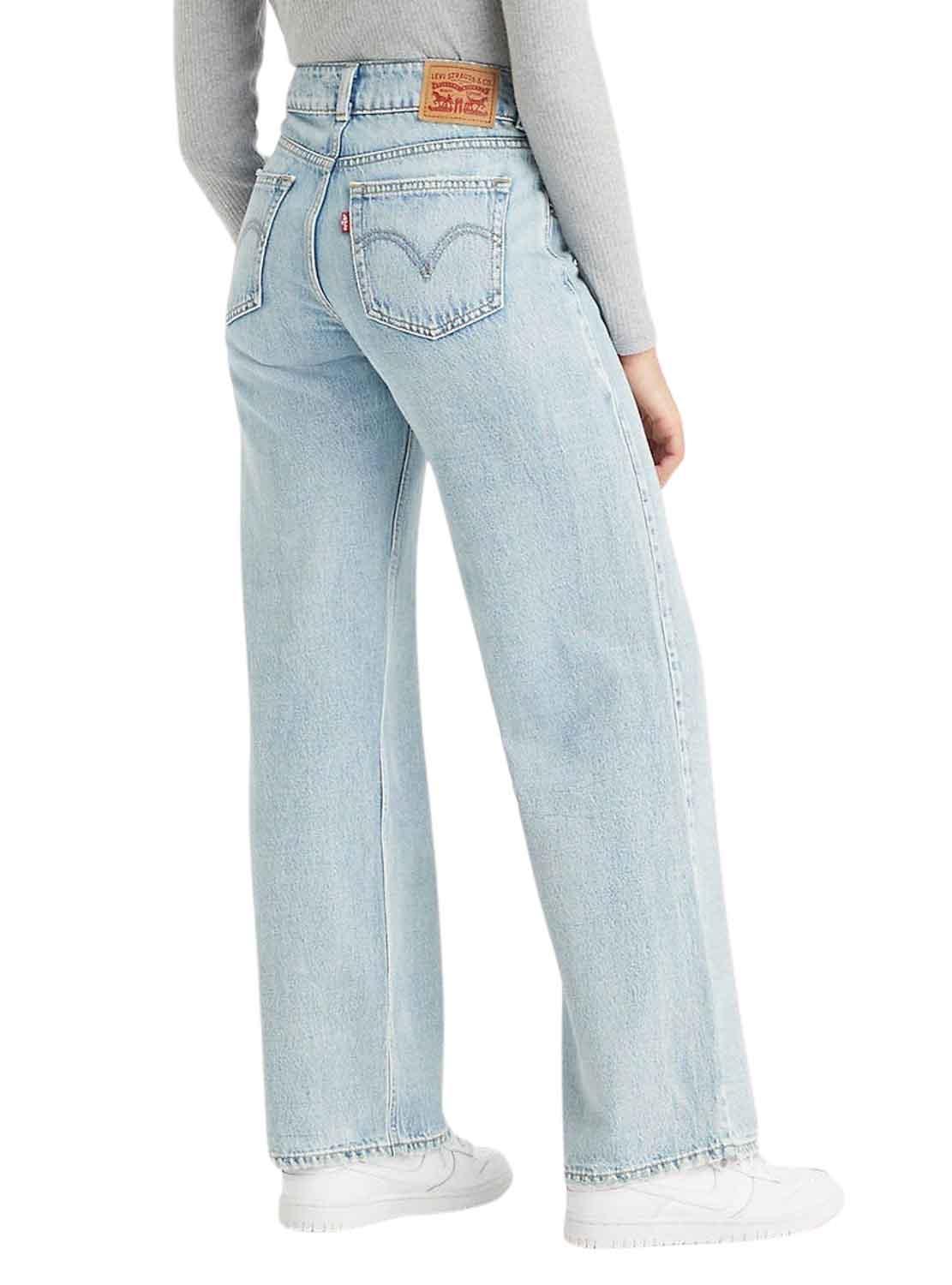 Calças Jeans Levis Superbaixo Loose para Mulher