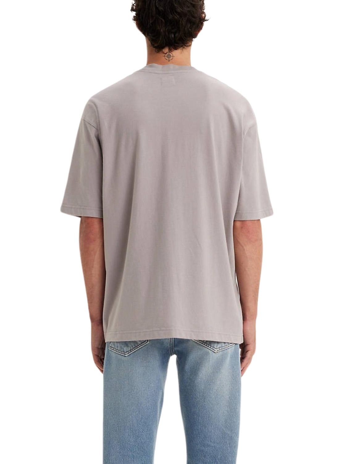 T-Shirt Levis Skate Cinza para Homem