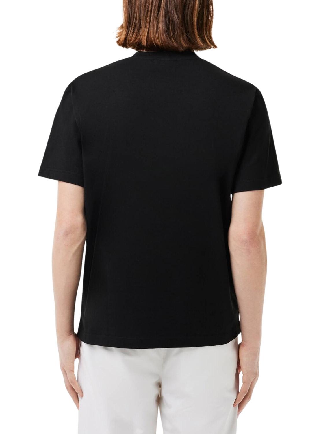 T-Shirt Lacoste Classic Preto para Homem