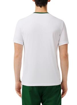 Camisa Lacoste Tênis Ultra-Dry Colorblock Verde