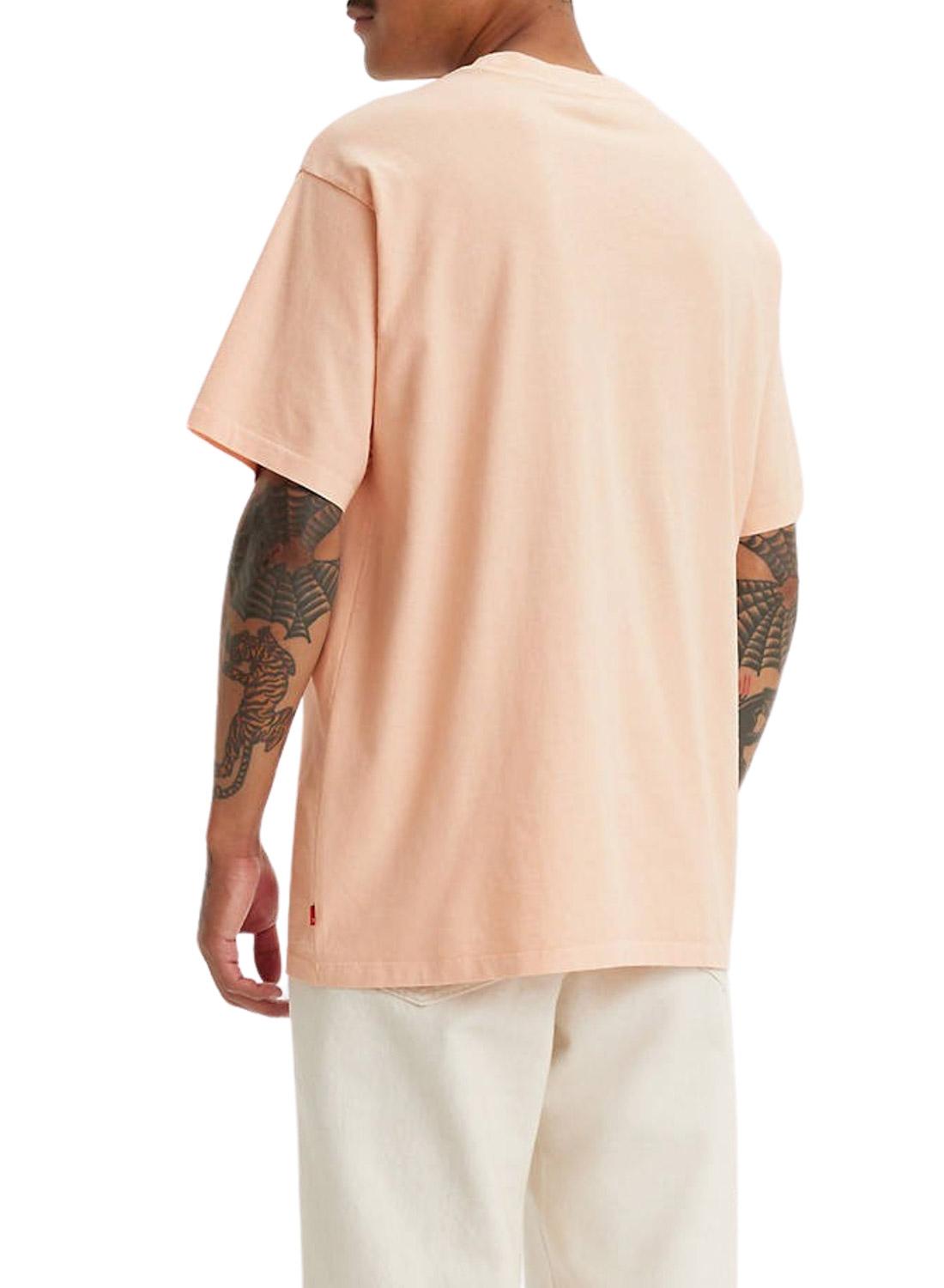 Camiseta Levis Garment Laranja para Homem